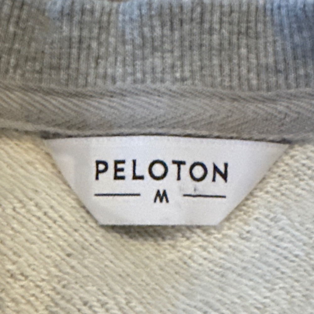 Peloton Chic Fabric‎ Mix Pullover Sweatshirt Windbreaker Colorblock Retro Medium - Picture 3 of 7